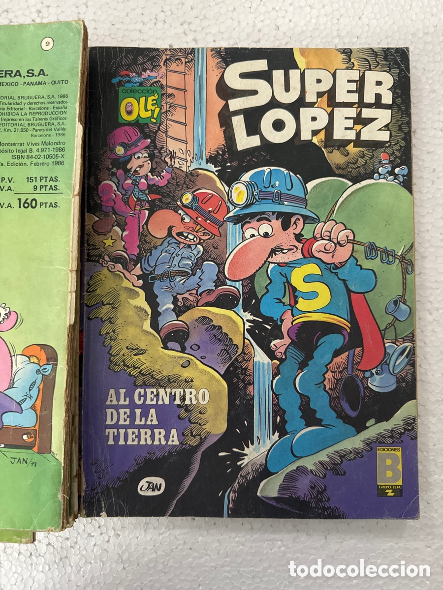 C&oacute;mics: 12 primeros n&uacute;meros S&Uacute;PER L&Oacute;PEZ OL&Eacute; -ediciones B- 1&ordf; edici&oacute;n. - Foto 10