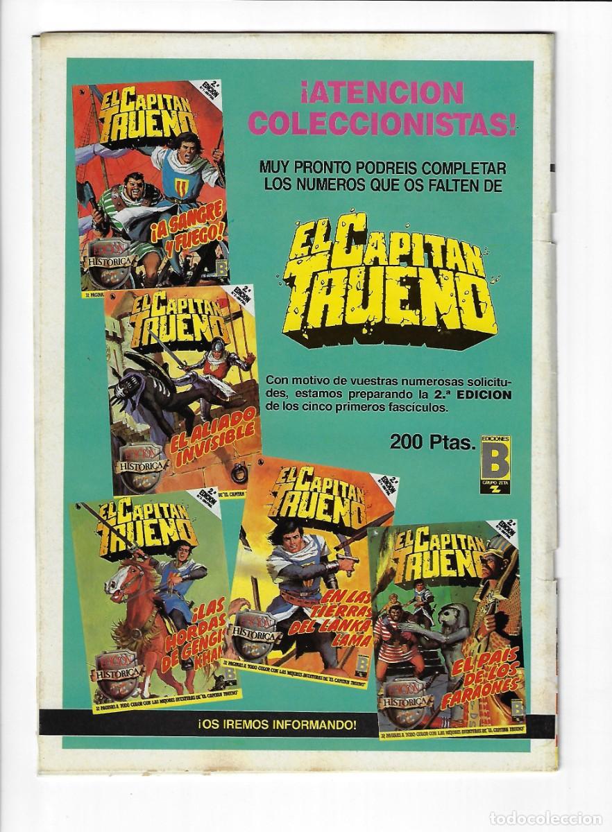 C&oacute;mics: Ediciones B. El capit&aacute;n trueno. Edici&oacute;n hist&oacute;rica. 105 - Foto 2
