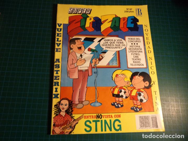 C&oacute;mics: S&uacute;per Zipi Zape. N&ordm; 97. Ediciones B. (Ref-028) - Foto 1