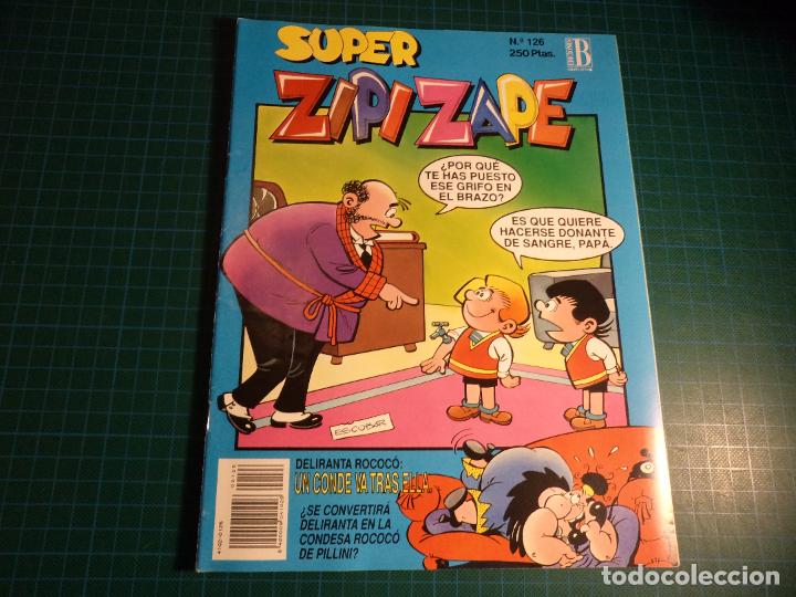 C&oacute;mics: S&uacute;per Zipi Zape. N&ordm; 126. Ediciones B. (Av-8) - Foto 1