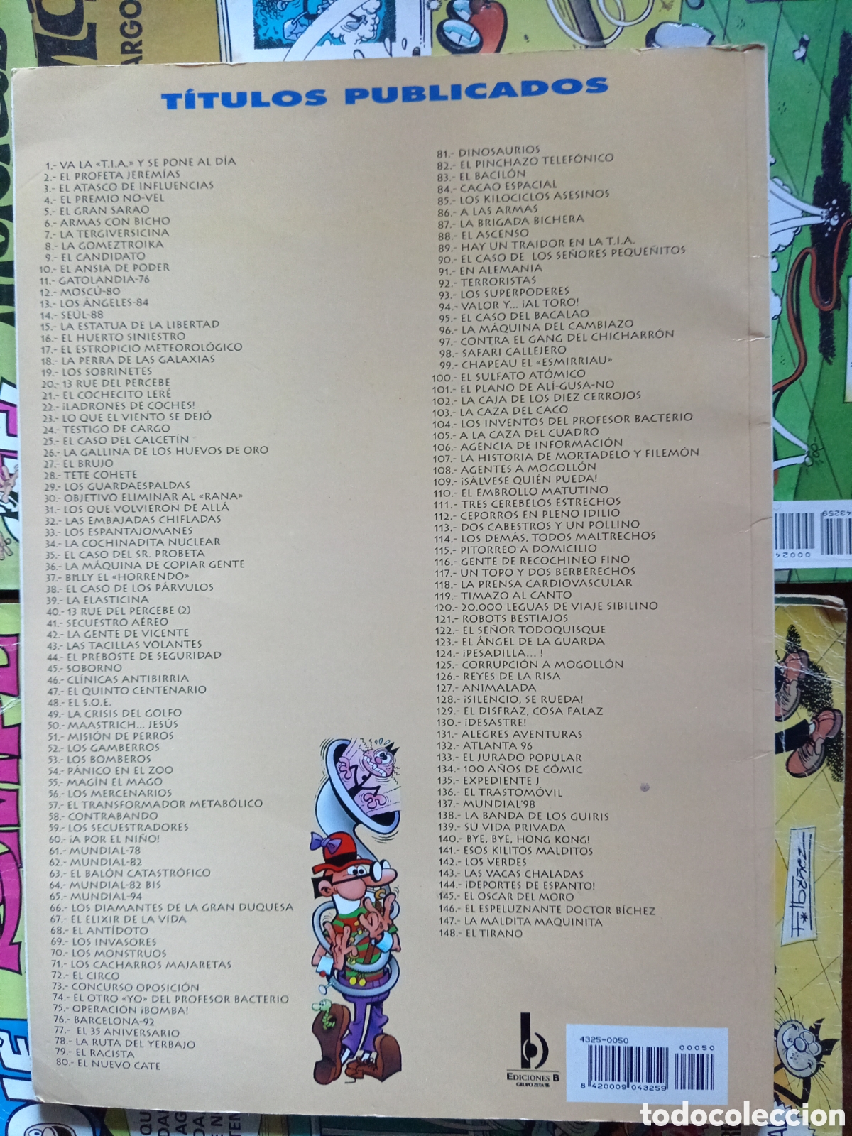 C&oacute;mics: Colecci&oacute;n Ol&eacute; Mortadelo y Filem&oacute;n 50 cj91 - Foto 2