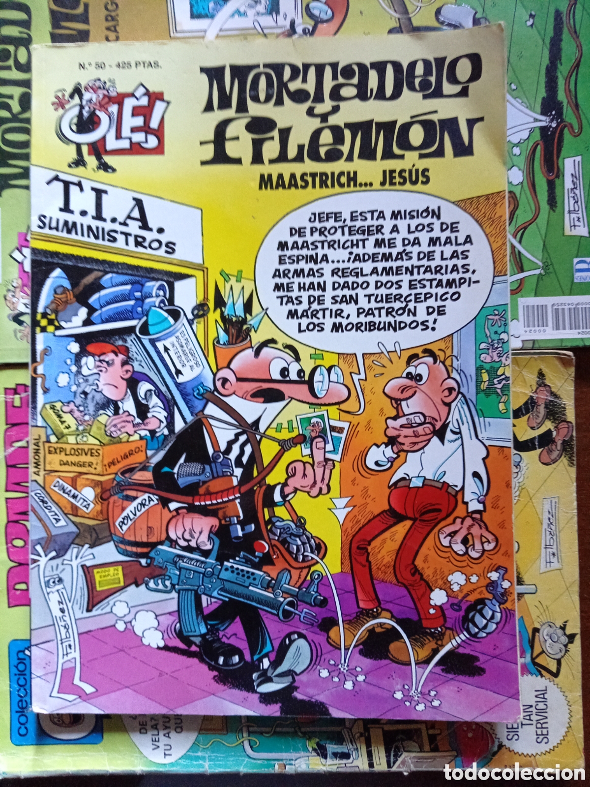 C&oacute;mics: Colecci&oacute;n Ol&eacute; Mortadelo y Filem&oacute;n 50 cj91 - Foto 1