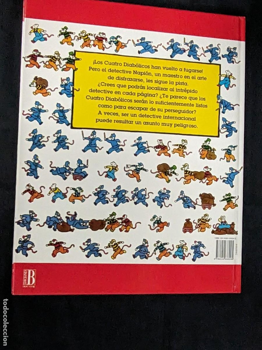 C&oacute;mics: EL DETECTIVE NAPION Y LOS 4 DIABOLICOS - ALEX RANDOLPH - EDICIONES B - - Foto 3