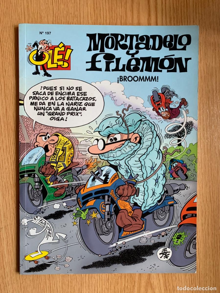 C&oacute;mics: Mortadelo y Filem&oacute;n 197: &iexcl;Broommm! - Colecci&oacute;n Ole R1 - Foto 1