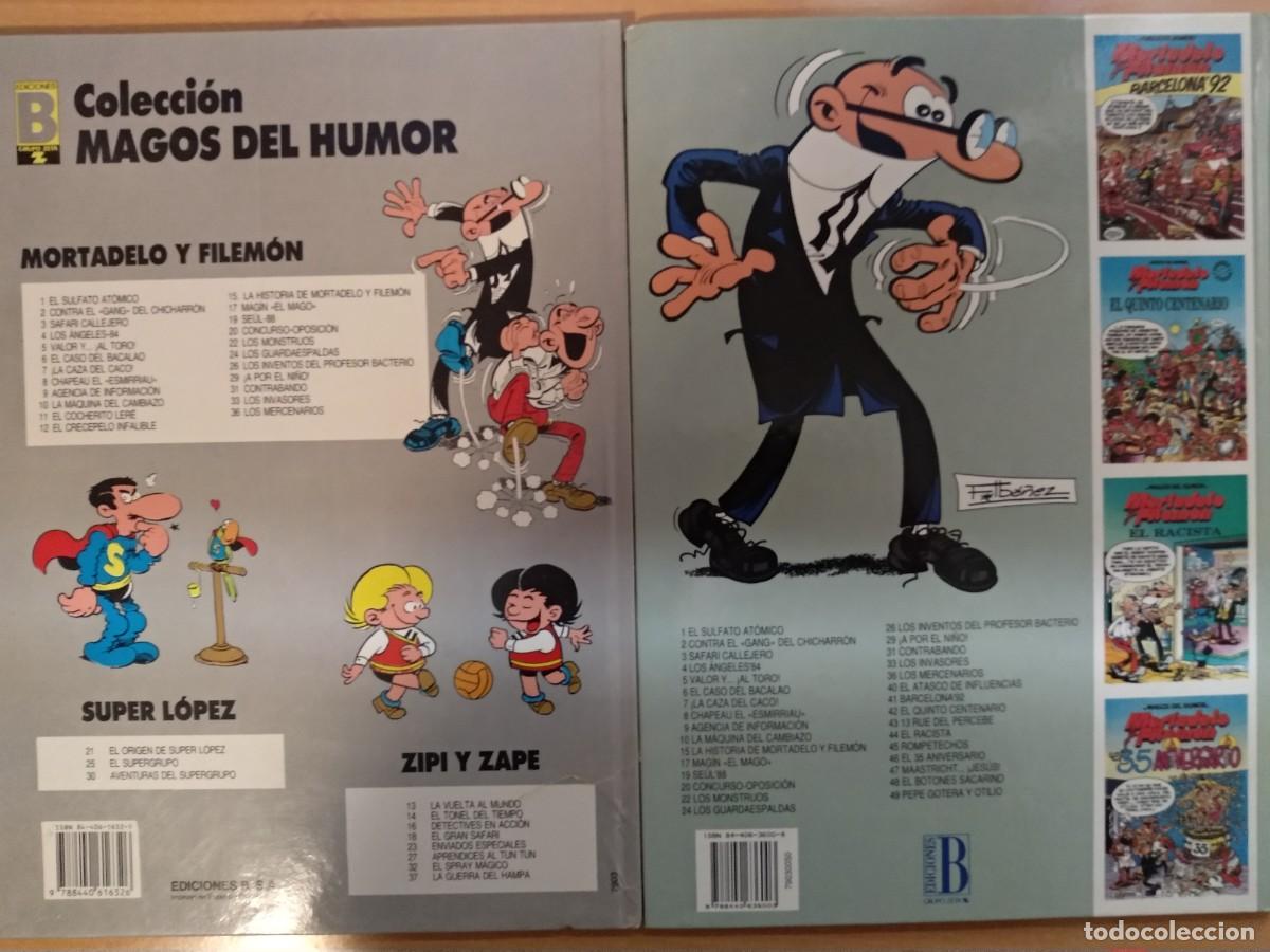 C&oacute;mics: Mortadelo y Filem&oacute;n. Zipi y Zape. Dos tomos - Foto 2
