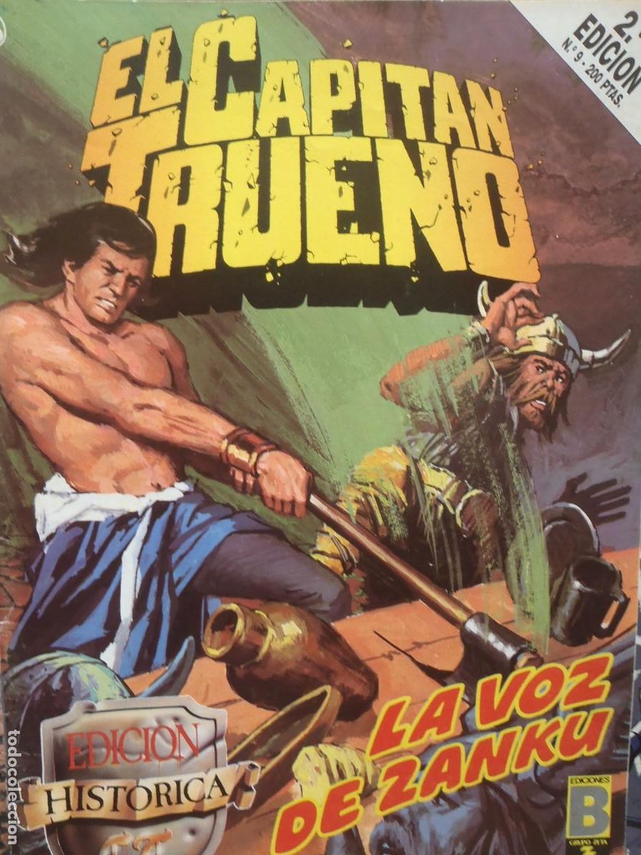 C&oacute;mics: EL CAPITAN TRUENO - EDICION HISTORICA - N&ordm; 9 - ED.B - Foto 1