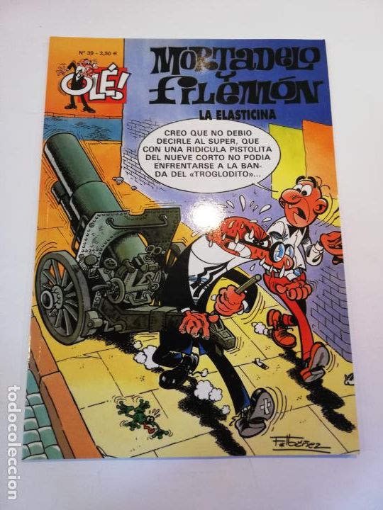 C&oacute;mics: COMIC MORTADELO NUM 39 LA ELASTICINA EDICIONES B - Foto 1