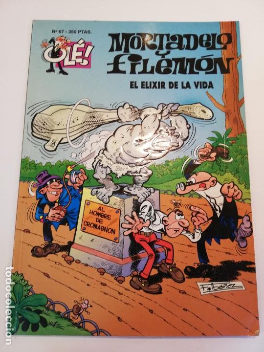 C&oacute;mics: COMIC MORTADELO NUM 67 EL ELIXILIR DE LA VIDA EDICIONES B - Foto 1