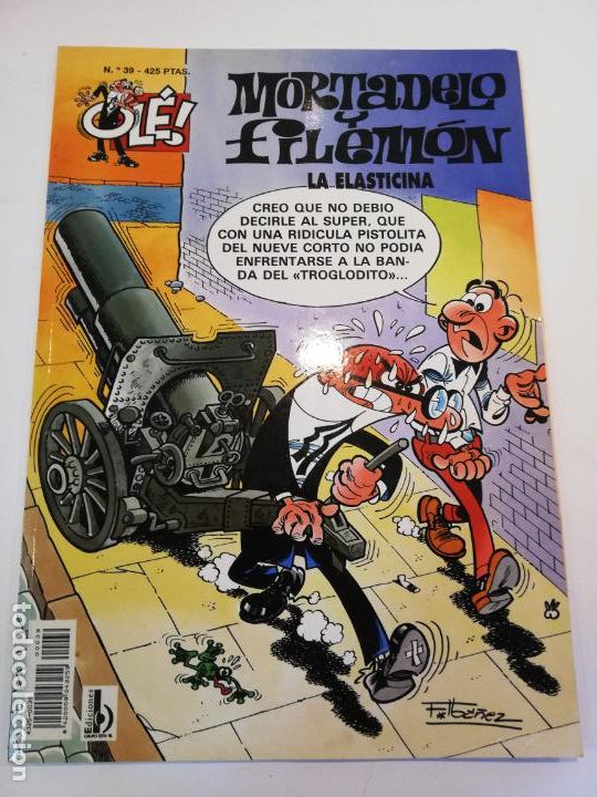 C&oacute;mics: COMIC MORTADELO NUM 39 LA ELASTICINA PRIMERA EDICION EDICIONES B - Foto 1