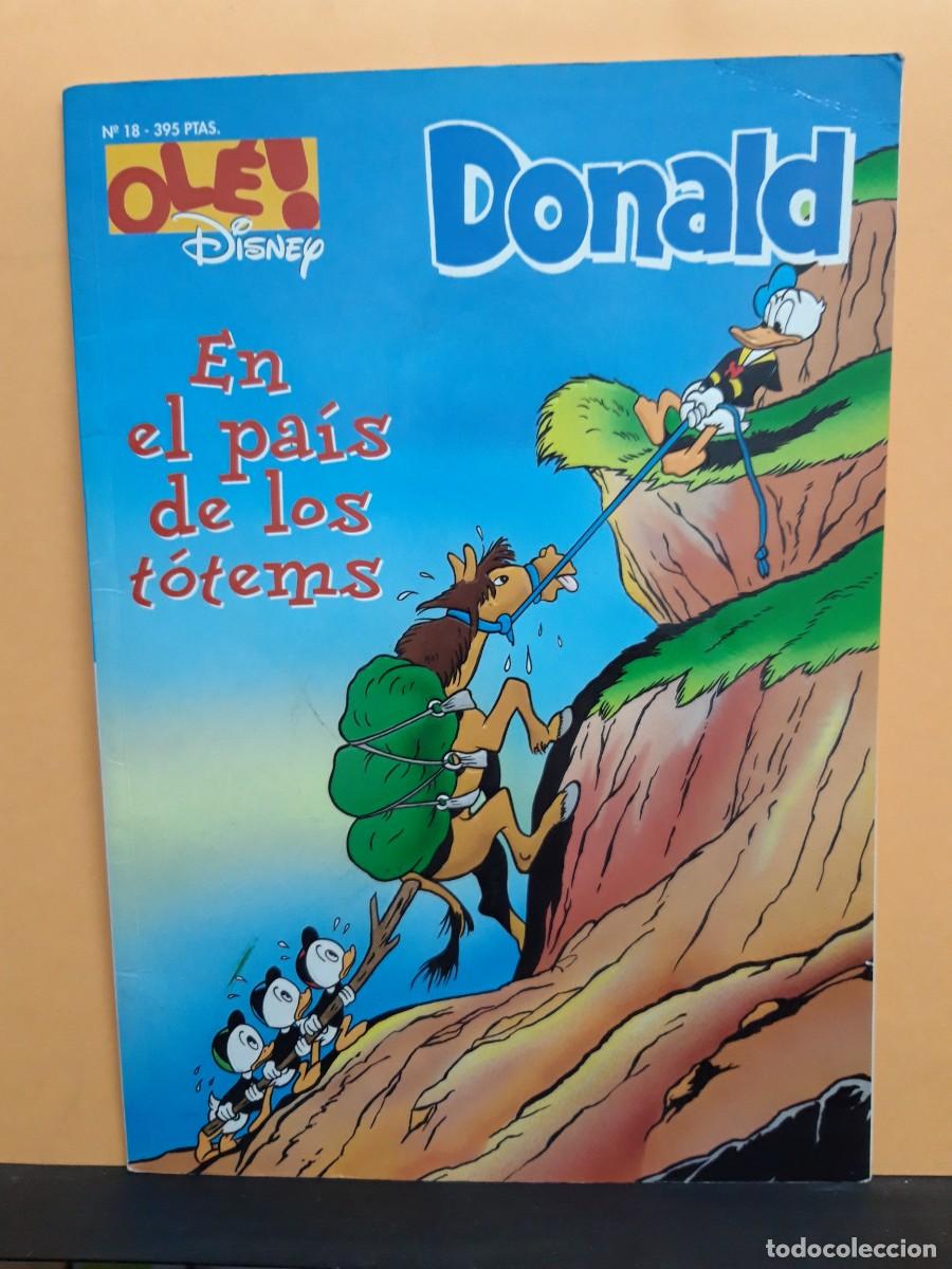 C&oacute;mics: OL&Eacute; DISNEY. N&ordm; 18. DONALD. EN EL PA&Iacute;S DE LOS T&Oacute;TEMS. EDICIONES B. - Foto 1