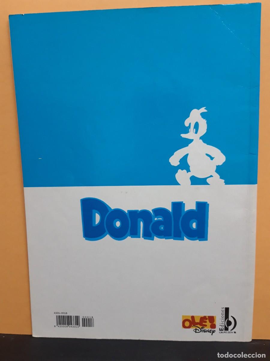 C&oacute;mics: OL&Eacute; DISNEY. N&ordm; 18. DONALD. EN EL PA&Iacute;S DE LOS T&Oacute;TEMS. EDICIONES B. - Foto 2