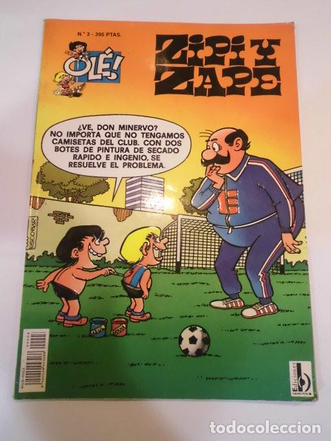 C&oacute;mics: COMIC OLE NUM 3 ZIPI Y ZAPE EDICIONES B - Foto 1