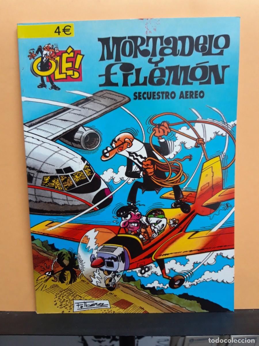 C&oacute;mics: OL&Eacute;. MORTADELO Y FILEM&Oacute;N. N&ordm; 41. SECUESTRO A&Eacute;REO. 7&ordf; EDIC. 2007. EDICIONES B. - Foto 1