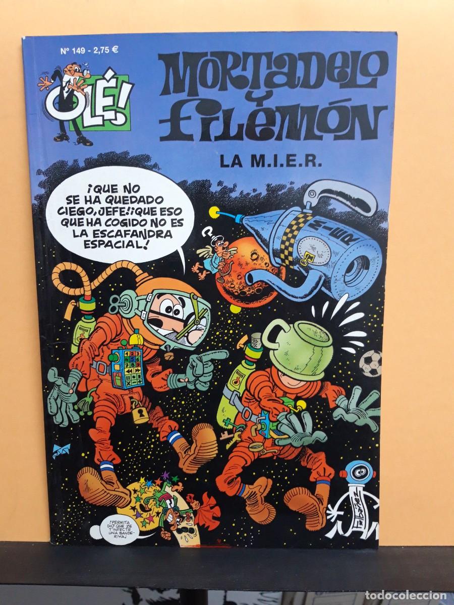 C&oacute;mics: OL&Eacute;. MORTADELO Y FILEM&Oacute;N. N&ordm; 149. LA M.I.E.R . 2&ordf; EDIC. 2003. EDICIONES B. - Foto 1