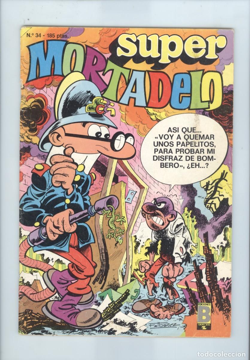 C&oacute;mics: Ediciones B. Mortadelo. Super. Revista. 34 - Foto 1