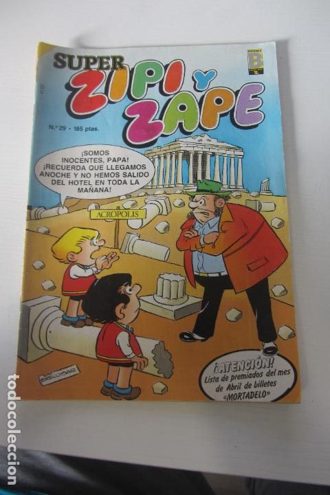 C&oacute;mics: SUPER ZIPI Y ZAPE - N&ordm; 29 - EDICIONES B- 1988 . ARX230 - Foto 1