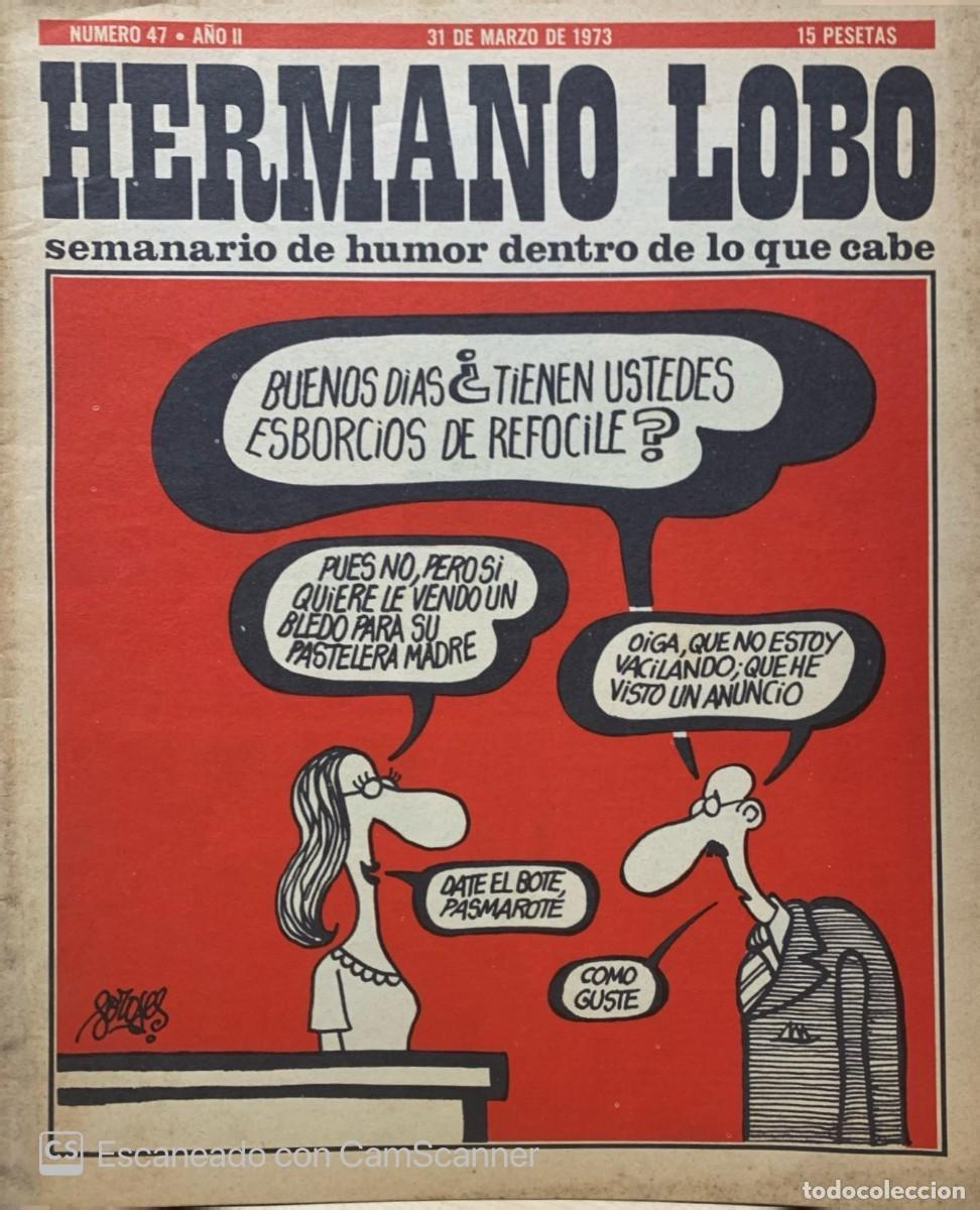 C&oacute;mics: HERMANO LOBO N&ordm; 47 A&Ntilde;O II - Foto 1