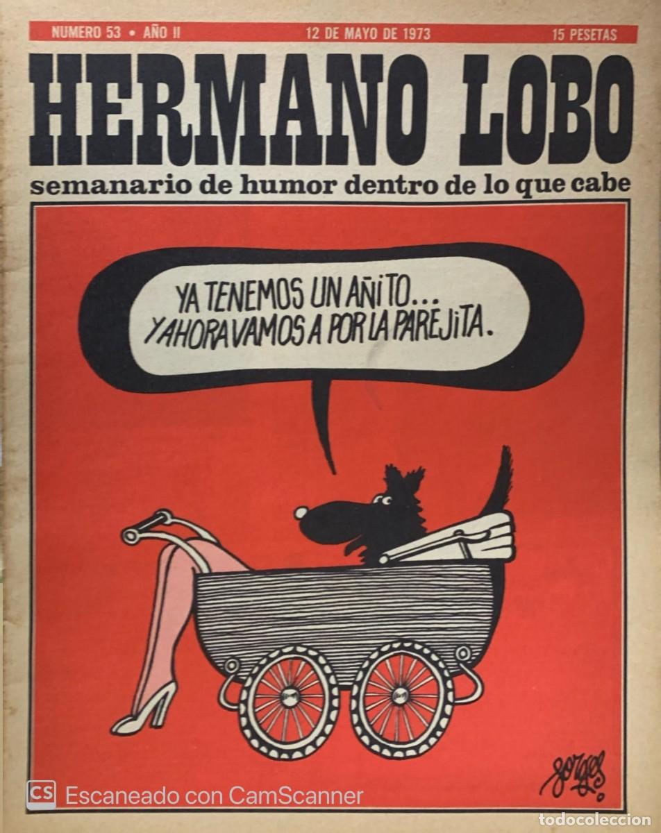 C&oacute;mics: HERMANO LOBO N&ordm; 53 A&Ntilde;O II - Foto 1