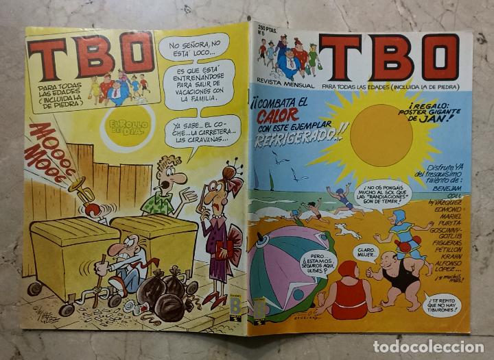 C&oacute;mics: TBO N&ordm; 6 - JULIO 1988 - EDICIONES B - CON P&Oacute;STER - Foto 1