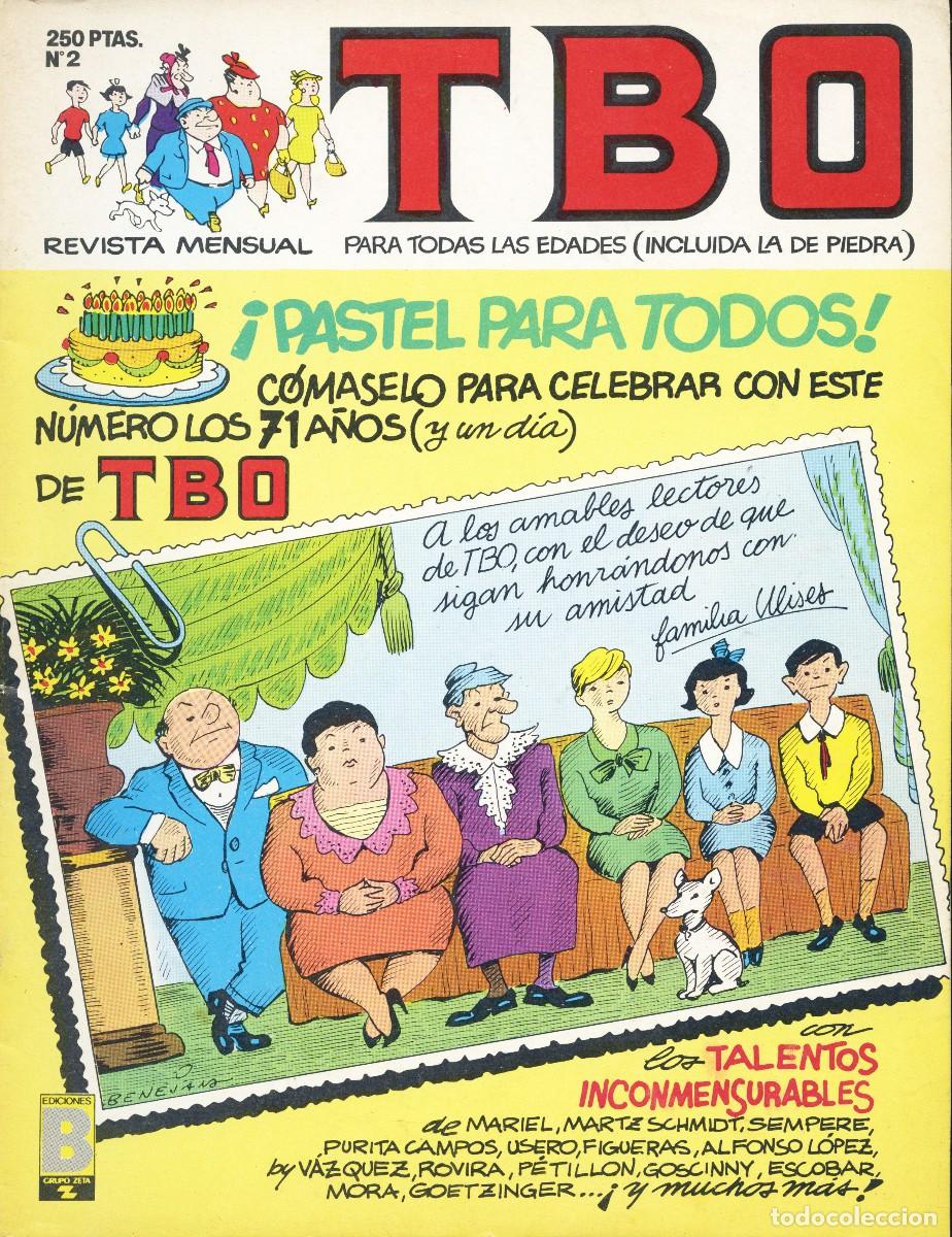 C&oacute;mics: TBO N&ordm; 2 - EDICIONES B - MARZO 1988 - Foto 1