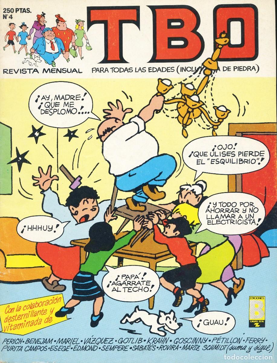 C&oacute;mics: TBO N&ordm; 4 - EDICIONES B - MAYO 1988 - Foto 1
