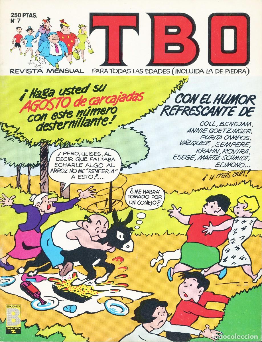 C&oacute;mics: TBO N&ordm; 7 - EDICIONES B - AGOSTO 1988 - Foto 1