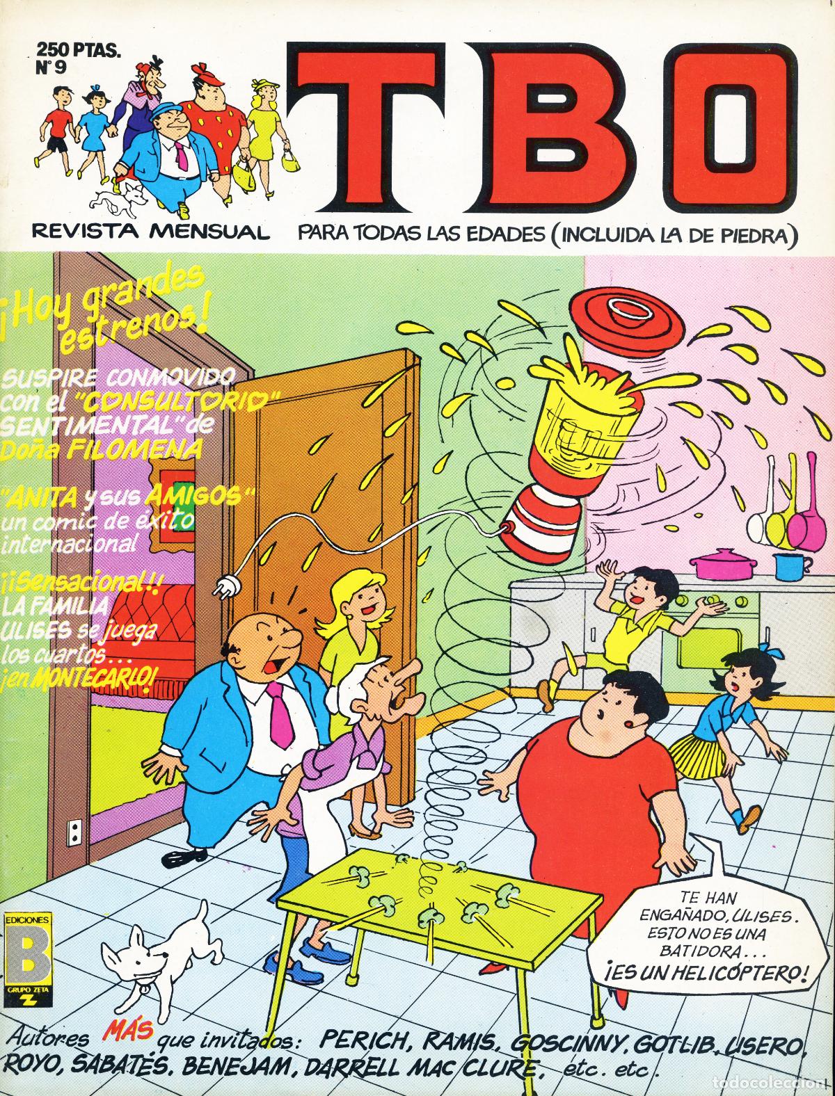 C&oacute;mics: TBO N&ordm; 9 - EDICIONES B - OCTUBRE 1988 - Foto 1