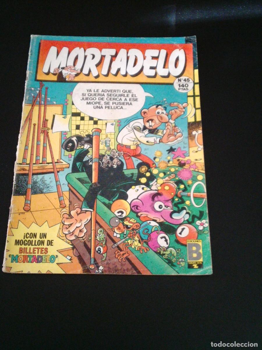 C&oacute;mics: MORTADELO - NUMERO 45 - EDICIONES B - CON LOS MORTADELOS - NORMAL ESTADO - CJ 213 - Foto 1