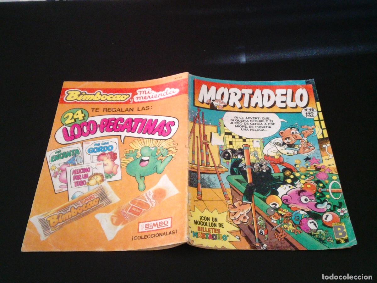 C&oacute;mics: MORTADELO - NUMERO 45 - EDICIONES B - CON LOS MORTADELOS - NORMAL ESTADO - CJ 213 - Foto 8