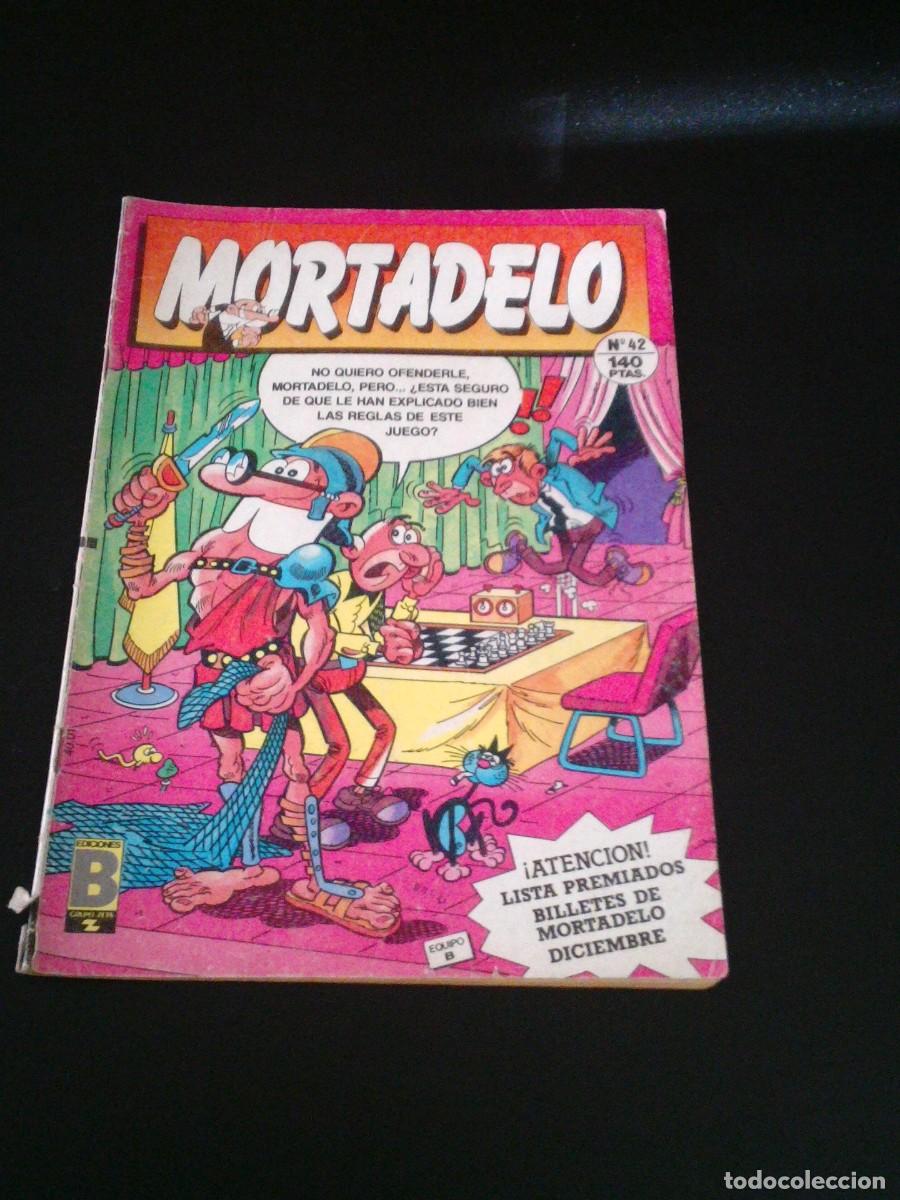 C&oacute;mics: MORTADELO - NUMERO 42 - EDICIONES B - SIN LOS MORTADELOS - NORMAL ESTADO - CJ 213 - Foto 1