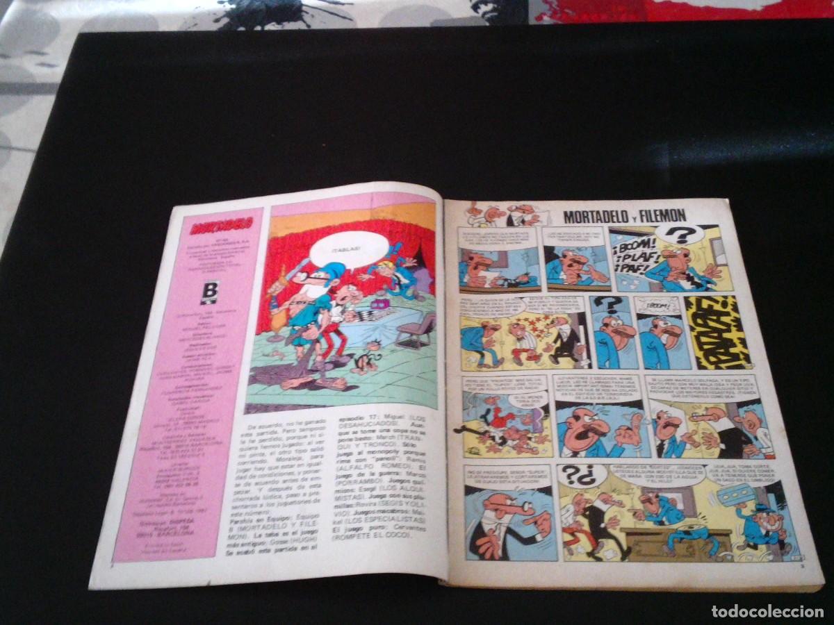 C&oacute;mics: MORTADELO - NUMERO 42 - EDICIONES B - SIN LOS MORTADELOS - NORMAL ESTADO - CJ 213 - Foto 2