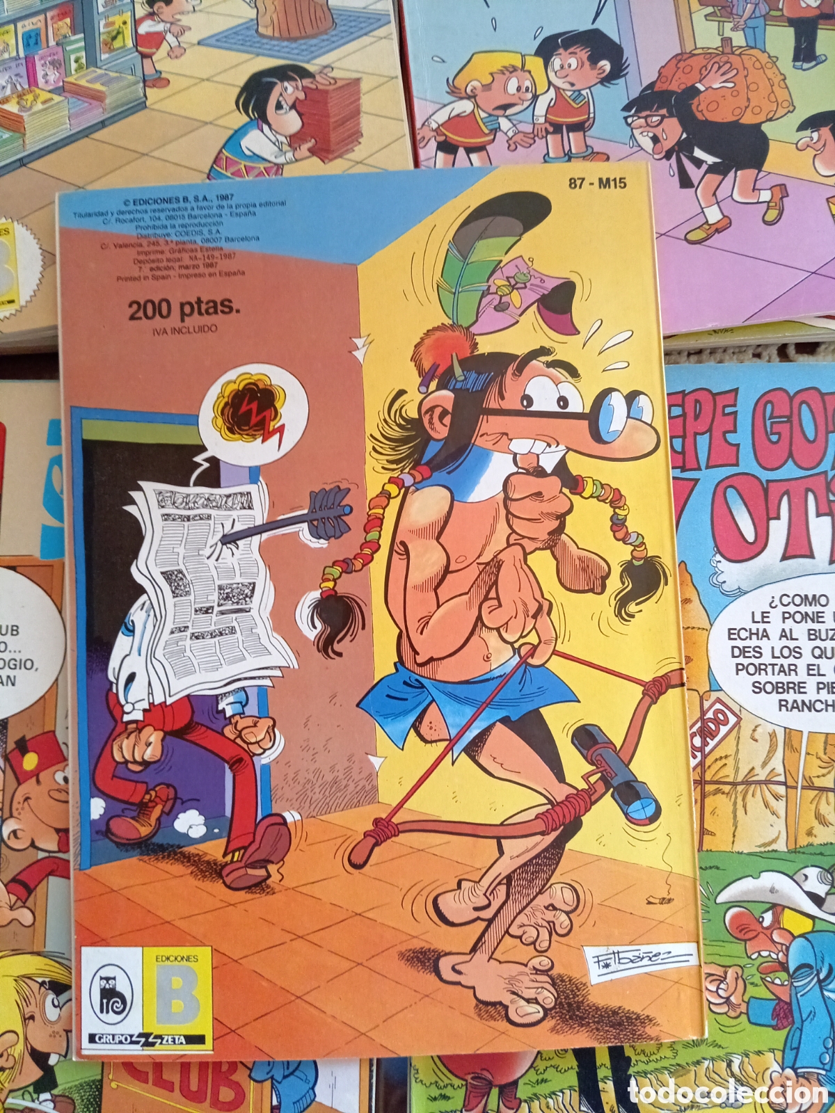 C&oacute;mics: Colecci&oacute;n Ol&eacute; Mortadelo y Filem&oacute;n 87 M15 cj56 - Foto 2
