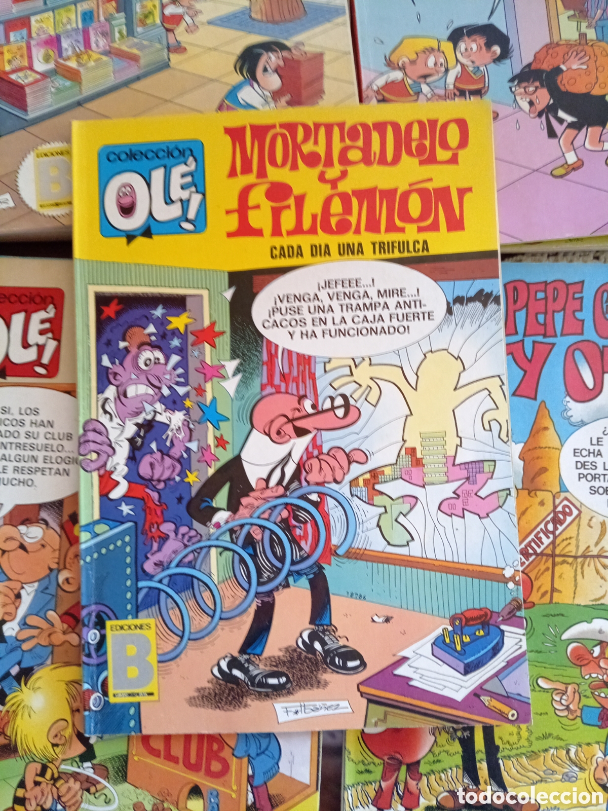 C&oacute;mics: Colecci&oacute;n Ol&eacute; Mortadelo y Filem&oacute;n 87 M15 cj56 - Foto 1