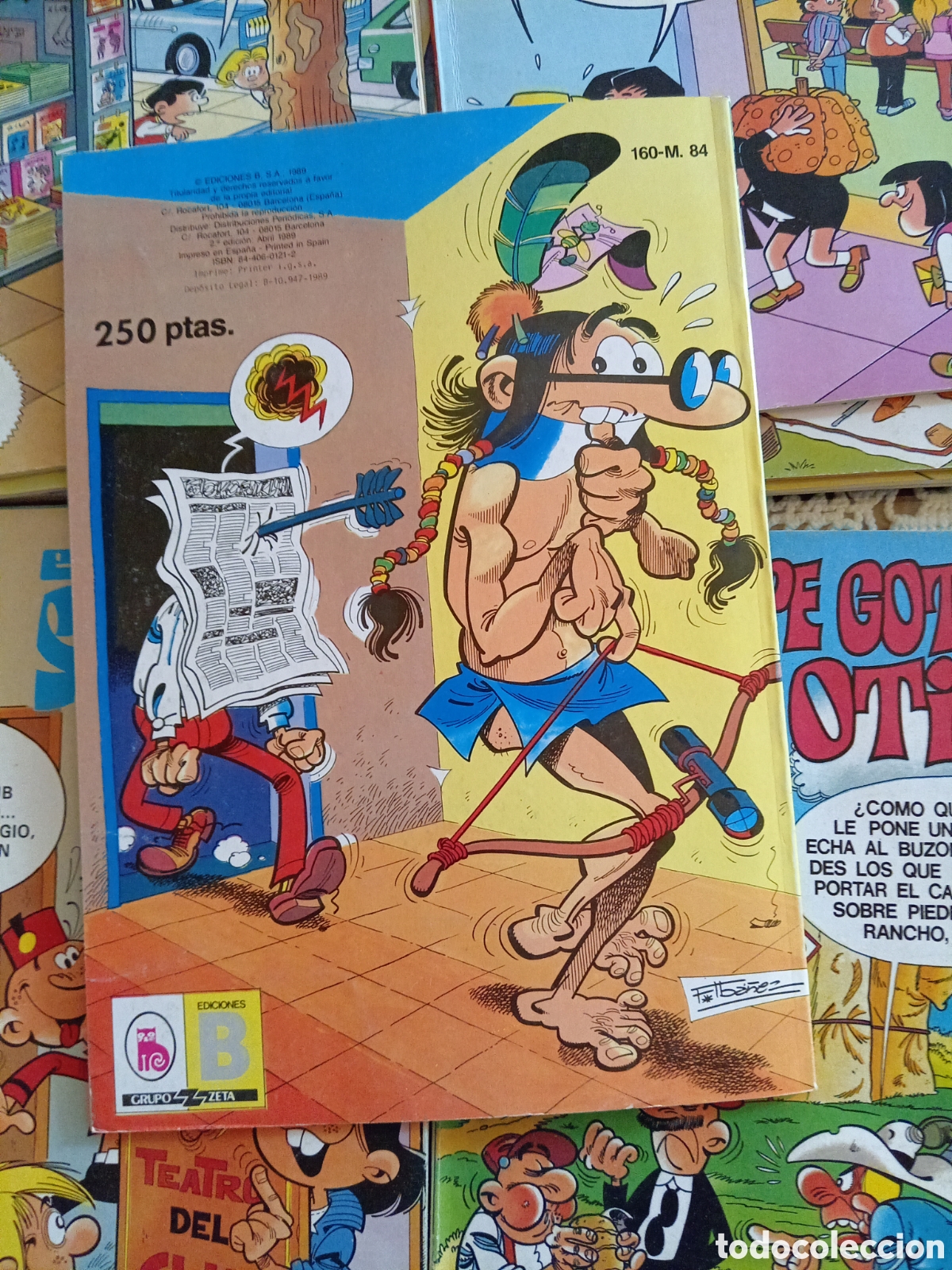 C&oacute;mics: Colecci&oacute;n Ol&eacute; Mortadelo y Filem&oacute;n 160 M. 84 cj56 - Foto 2