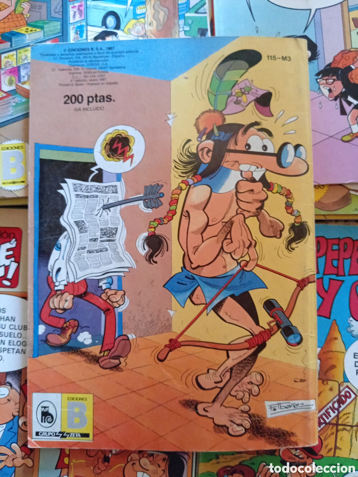 C&oacute;mics: Colecci&oacute;n Ol&eacute; Mortadelo y Filem&oacute;n 115 M3 cj56 - Foto 2