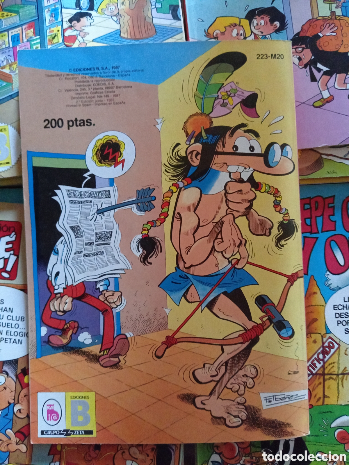 C&oacute;mics: Colecci&oacute;n Ol&eacute; Mortadelo y Filem&oacute;n 223 M20 cj88 - Foto 2