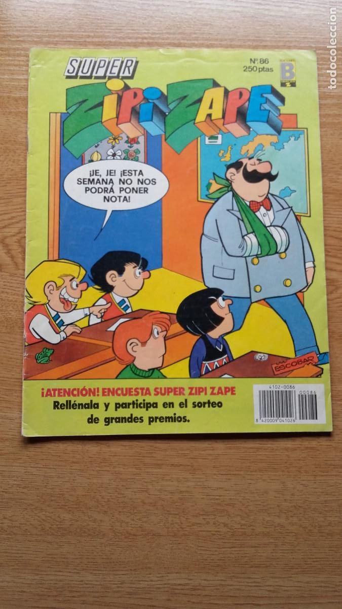C&oacute;mics: SUPER ZIPI ZAPE - N⁰ 86 - EDICIONES B - Foto 1