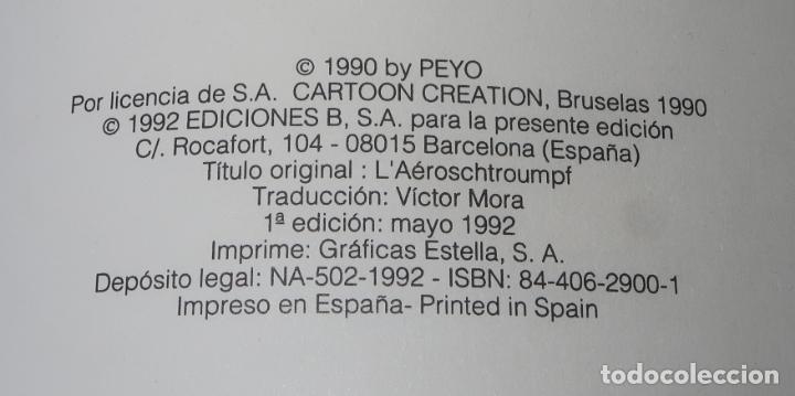C&oacute;mics: El aeropitufo - Peyo - Ediciones B (1992) - Foto 5