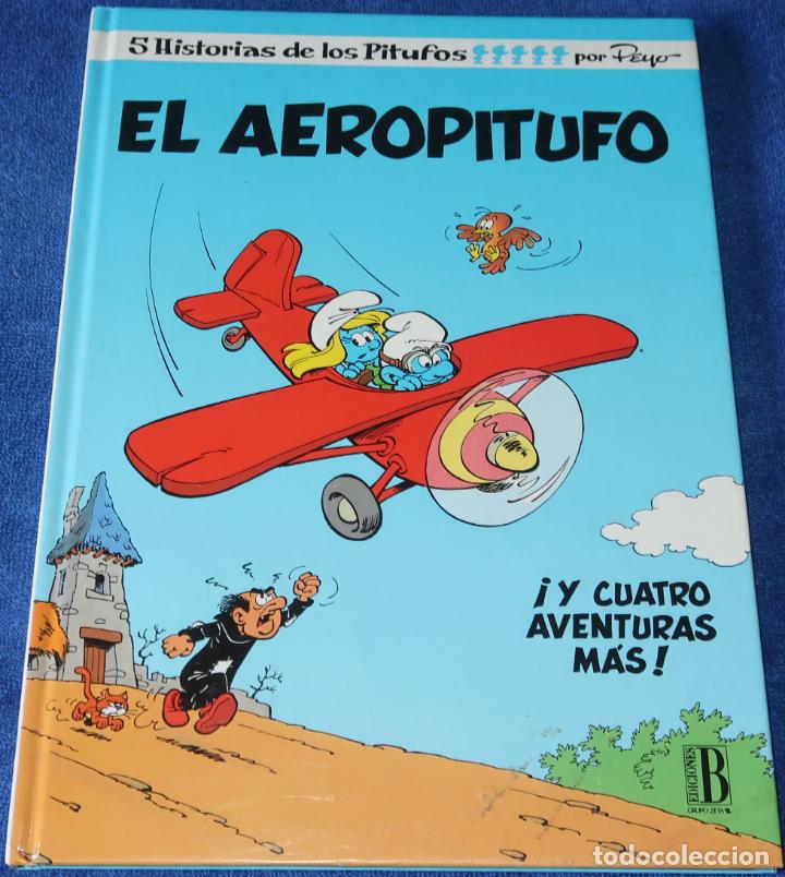 C&oacute;mics: El aeropitufo - Peyo - Ediciones B (1992) - Foto 1