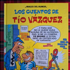 Fumetti: LOS CUENTOS DEL TÍO VÁZQUEZ MAGOS DEL HUMOR 1381 EDICIÓN 2010 PRÓLOGO SANTIAGO SEGURA