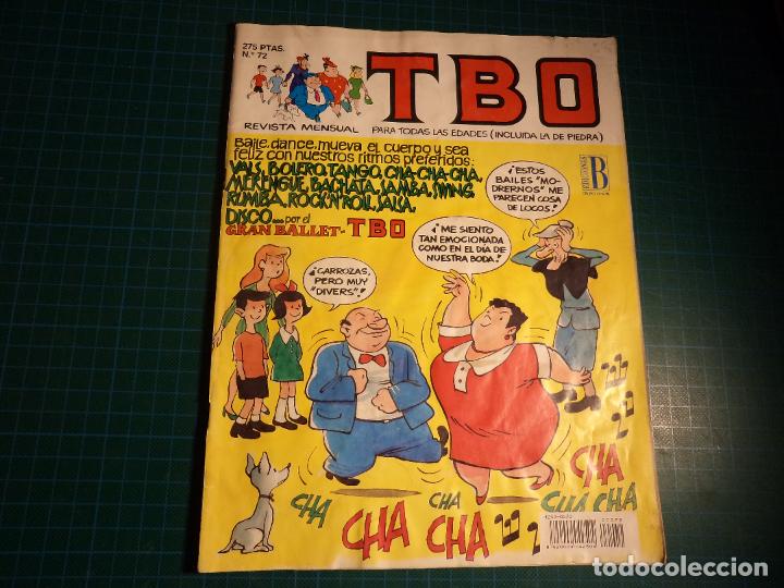 C&oacute;mics: TBO. N&ordm; 72. Ediciones B. Esta un poco arrugado. (Ref-0-B) - Foto 1