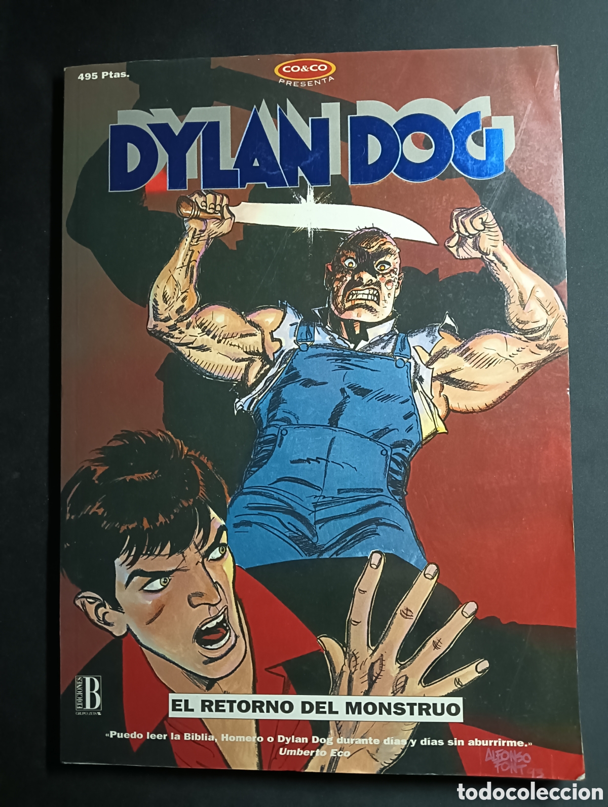 C&oacute;mics: Comic Dylan Dog - El retorno del monstruo - N&deg;1 - Ediciones B 1994 - Foto 1