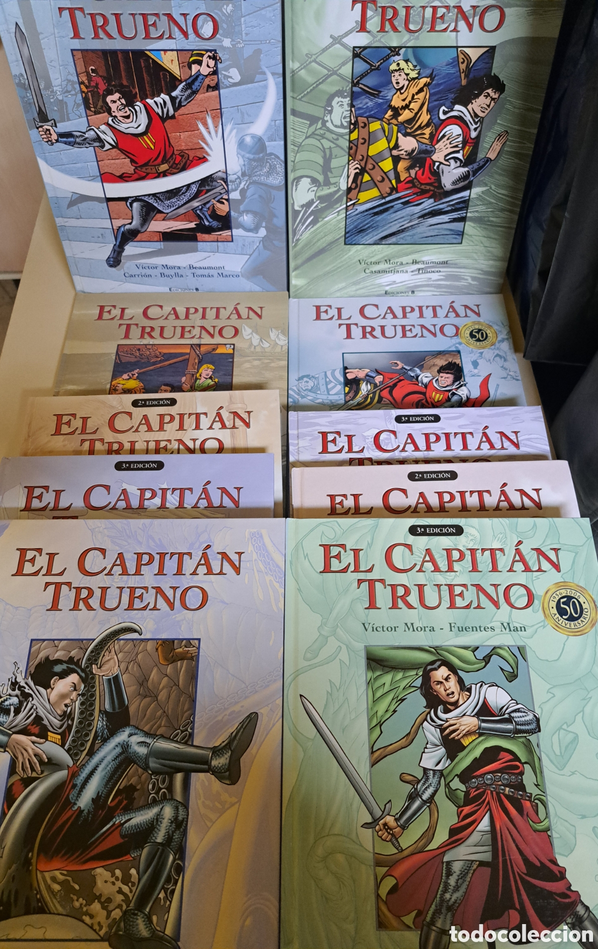C&oacute;mics: CAPITAN TRUENO * TOMOS DEL 1 AL 10 EDICIONES B 2006 BUEN ESTADO - Foto 1