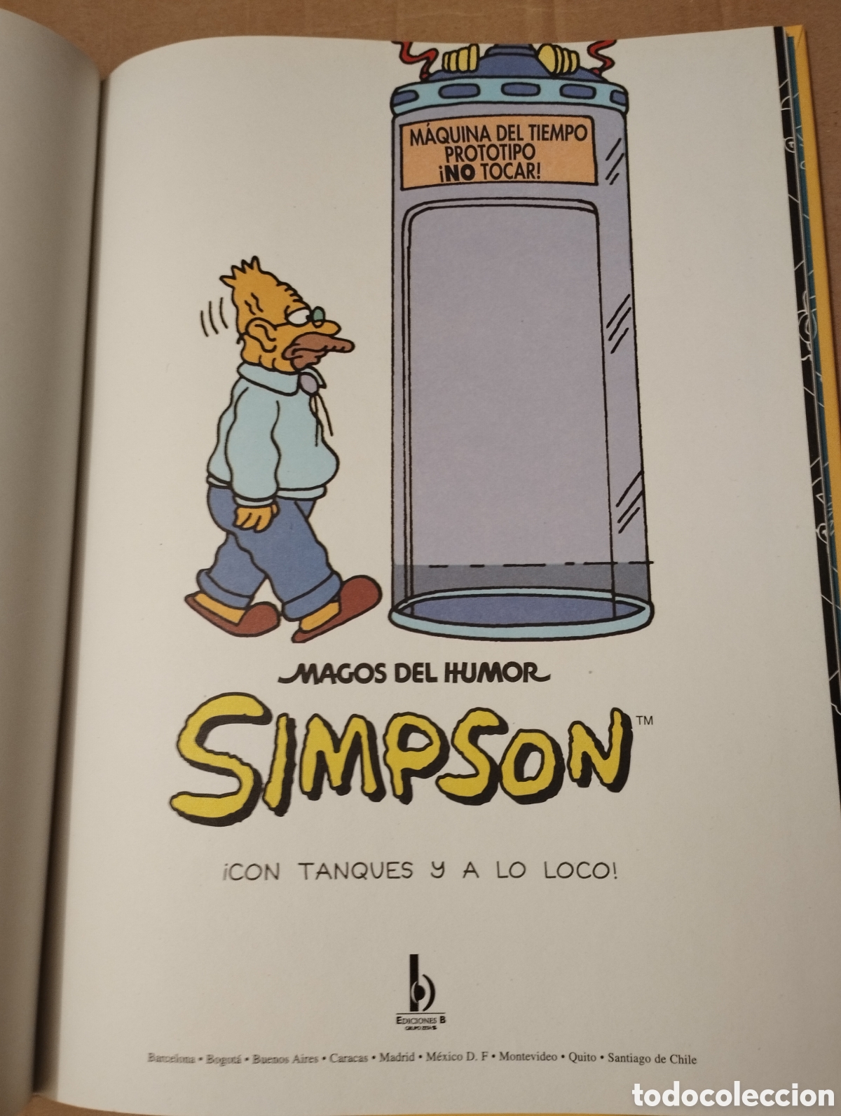 C&oacute;mics: SIMPSON. CON TANQUES Y A LO LOCO (MATT GROENING) - Foto 2