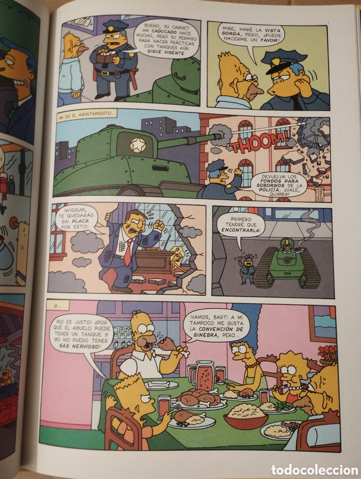 C&oacute;mics: SIMPSON. CON TANQUES Y A LO LOCO (MATT GROENING) - Foto 7