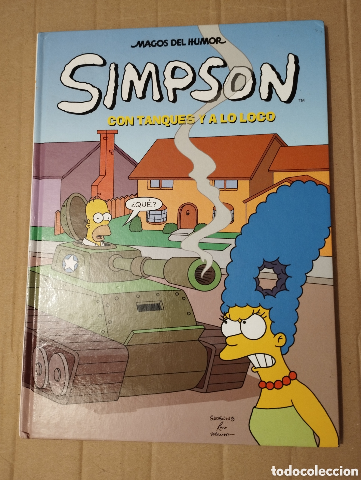 C&oacute;mics: SIMPSON. CON TANQUES Y A LO LOCO (MATT GROENING) - Foto 1