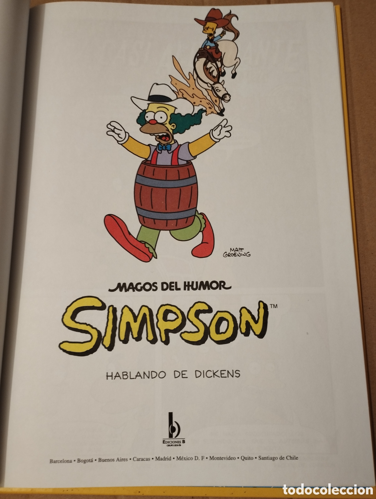 C&oacute;mics: SIMPSON. HABLANDO DE DICKENS (MATT GROENING) - Foto 2