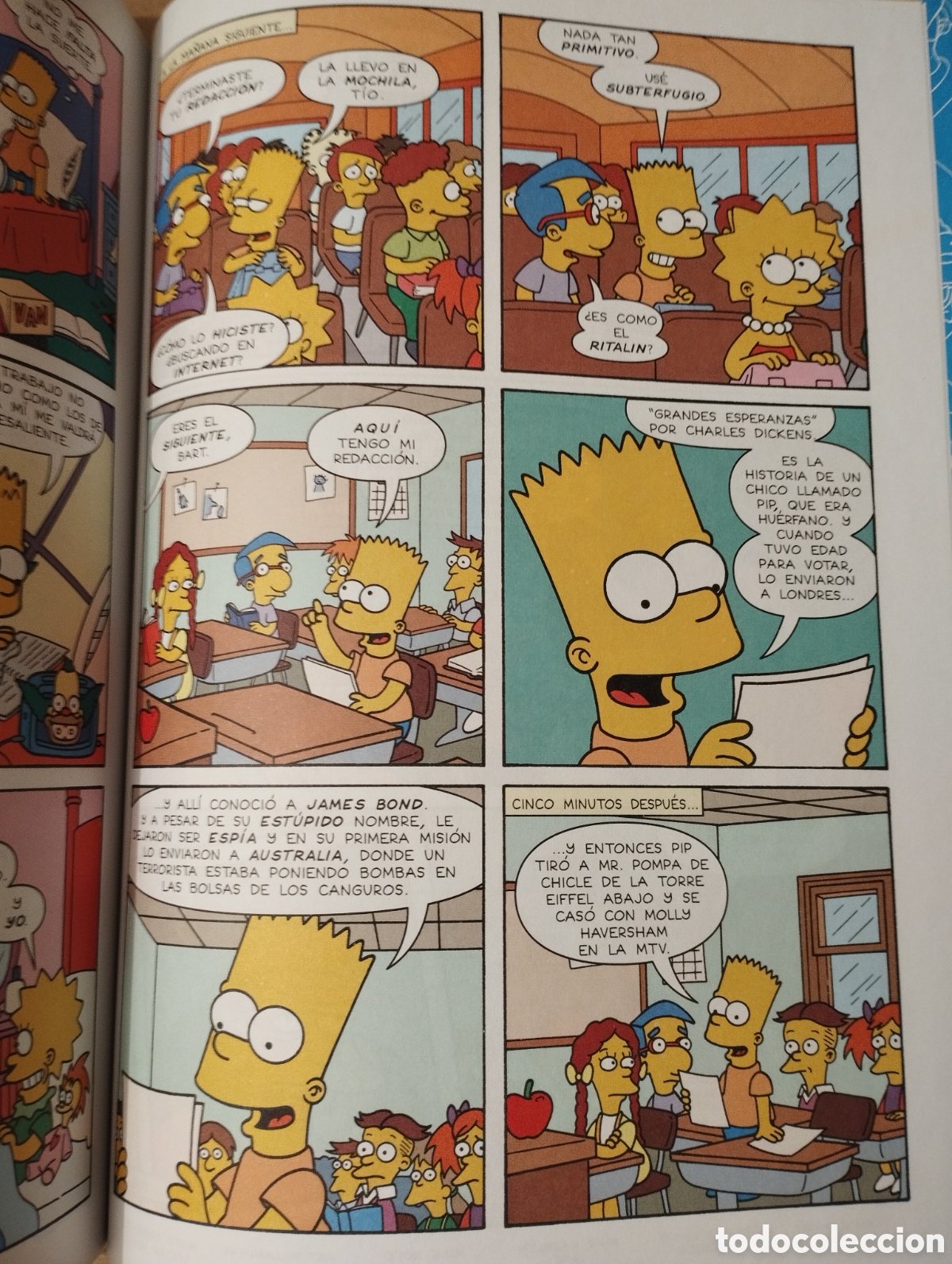 C&oacute;mics: SIMPSON. HABLANDO DE DICKENS (MATT GROENING) - Foto 3