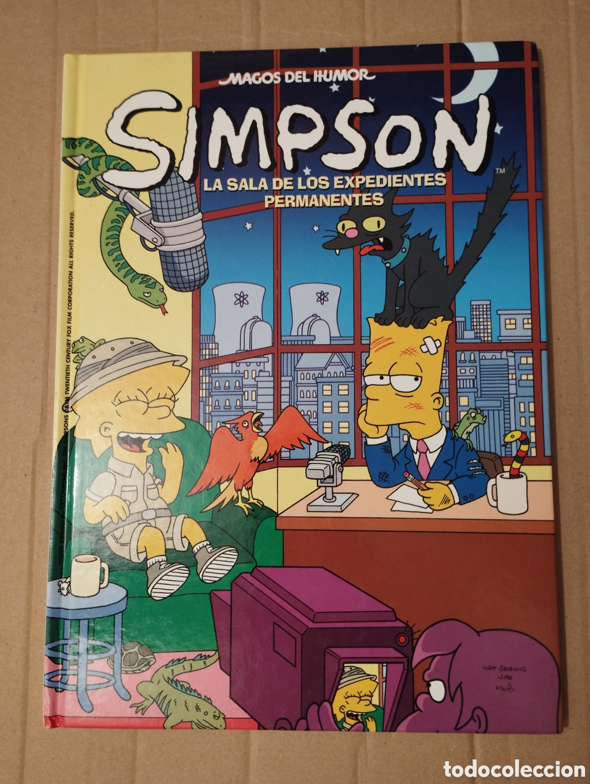 C&oacute;mics: SIMPSON. LA SALA DE LOS EXPEDIENTES PERMANENTES (MATT GROENING) - Foto 1