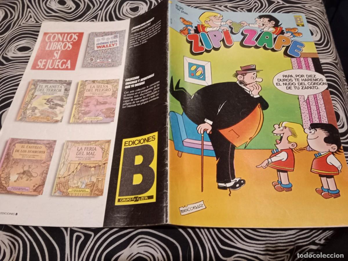 C&oacute;mics: ZIPI Y ZAPE - N&ordm;93 - EDICIONES B 1987 - Foto 1